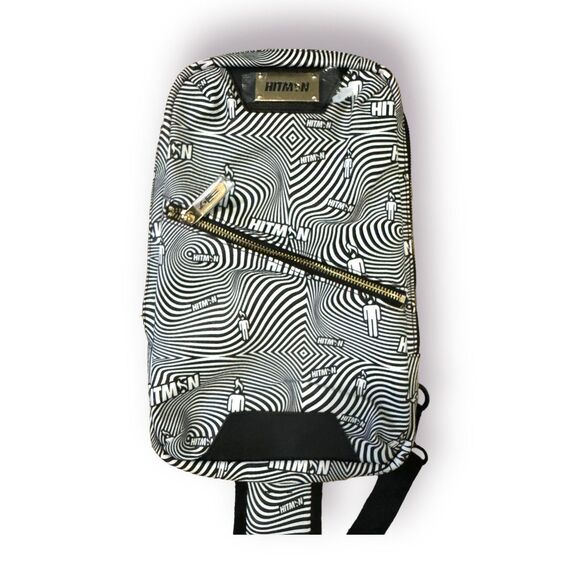 Hitman Money Counter - White Ripple Crossbody Sling - Picture 2 of 6